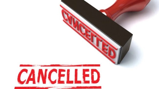 cancelled